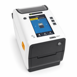 Zebra ZD621d Healthcare, 203 dpi, écran (couleur), RTC, USB, USB Host, RS232, BT (BLE), Ethernet, blanc (ZD6AH42-D0EF00EZ)