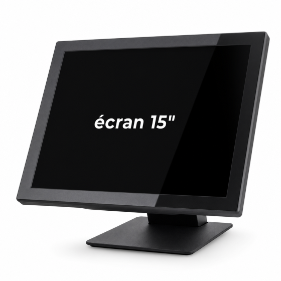 Colormetrics P1200, écran15'', USB, RS232, Ethernet, SSD, noir