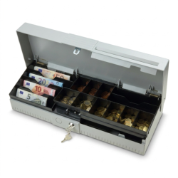 Anker Euro, avec couvercle compartiment à billets, gris clair