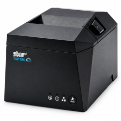Star TSP143IV X4, CloudPRNT, massicot, USB, USB-C, BT, Ethernet, WiFi, gris