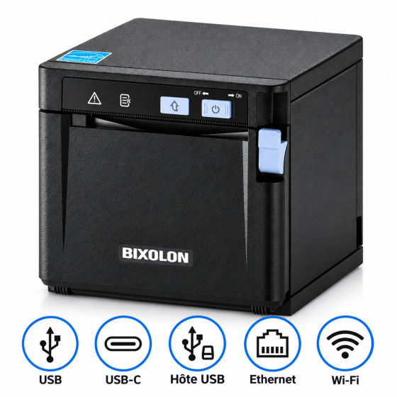 Bixolon SRP-Q300II, USB, USB-C, USB Host, Ethernet, WiFi