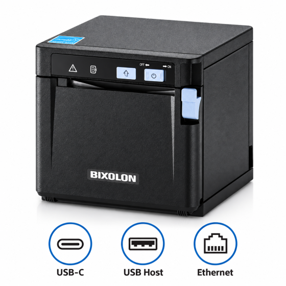 Bixolon SRP-Q300II, USB, USB-C, USB Host, Ethernet