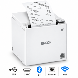Epson TM-m30III, USB, USB-C, BT, Ethernet, WiFi