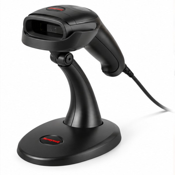 Voyager 1200g, 1D, multi-IF, en kit (USB, support), noir