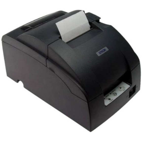 Dernière dispo : TM-U220A, RS232, massicot, noir