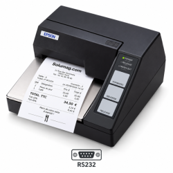 Epson TM-U 295, RS232, noir