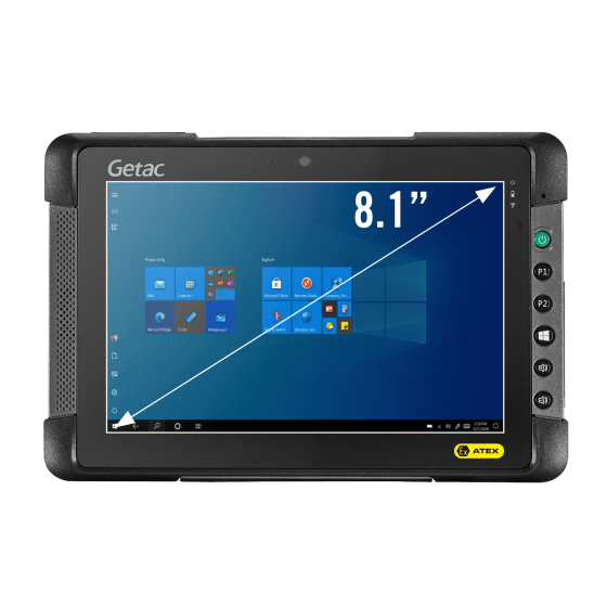 Modèles Getac T800
