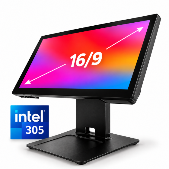 JOON CPU Intel N305, Écran 15.6’’, noir
