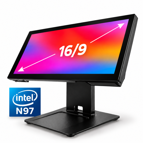 JOON CPU Intel N97, Écran 15.6’’, noir