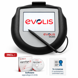 Evolis Sig200 Bundle, 12.7 cm (5'')