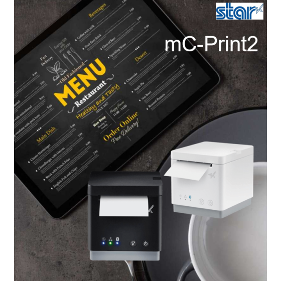 Modèle Star mC-Print2, Imprimante tickets 58mm