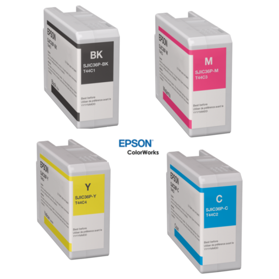 Les Cartouches d'encre C6000 d'Epson ColorWorks