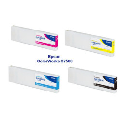 Les Cartouches d'encre C7500 d'Epson ColorWorks