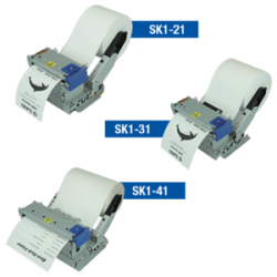Star Sanei SK1-211SF2-Q-M-SP, USB, RS232, 8 pts/mm (203 dpi), massicot