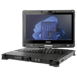 Getac V110 G4, 29,5 cm (11,6''), QWERTZ (DE), GPS, puce, USB, RS232, BT, Ethernet, WiFi, 4G, SSD, Win. 10 Pro