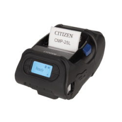 Citizen CMP-25L, USB, RS232, BT, 8 pts/mm (203 dpi), écran, ZPL, CPCL