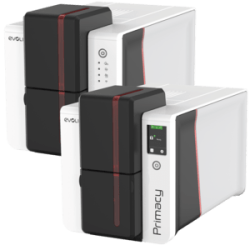 Evolis Primacy 2 Duplex, Go Pack 1 face, 12 pts/mm (300 dpi), USB, Ethernet, rouge