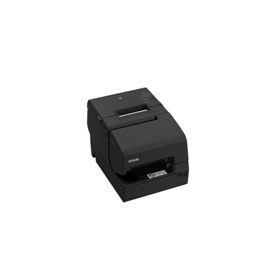 Epson TM-H6000V, Reconditionné-USB, RS232, Ethernet, massicot, noir