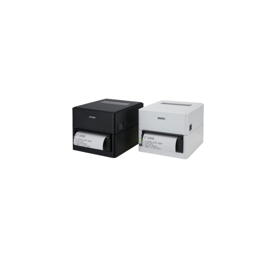 Citizen CT-S4500, USB, BT, 8 pts/mm (203 dpi), massicot, blanc