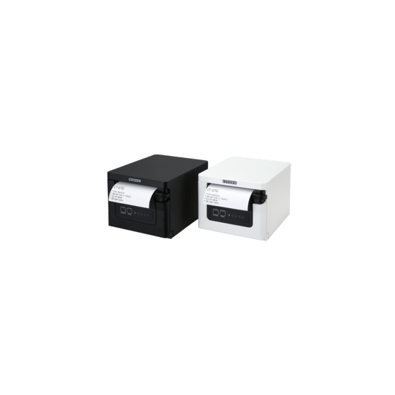 Citizen CT-S751, USB, USB Host, Lightning, 8 pts/mm (203 dpi), massicot, noir