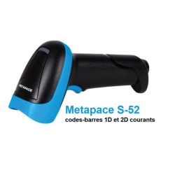 Metapace S-52, 2D, USB, en kit (USB), noir, Pre-Exchange