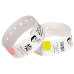 4 x rouleaux Zebra Z-Band Splash, jaune