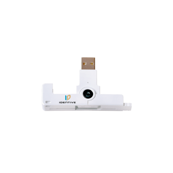 Identiv uTrust SmartFold SCR3500 A, USB, blanc