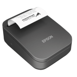 Epson TM-P80II, 8 pts/mm (203 dpi), massicot, USB-C, WiFi, inclus : clip ceinture, batterie