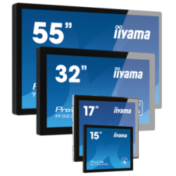 iiyama ProLite open-frame LCDs, 39,6 cm (15,6''), capacitif projeté, 10 pts, Full HD, en kit (USB), noir