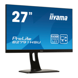 iiyama ProLite XUB27/XB27/B27, 68,6 cm (27''), Full HD, USB, USB-C, Ethernet, en kit, noir