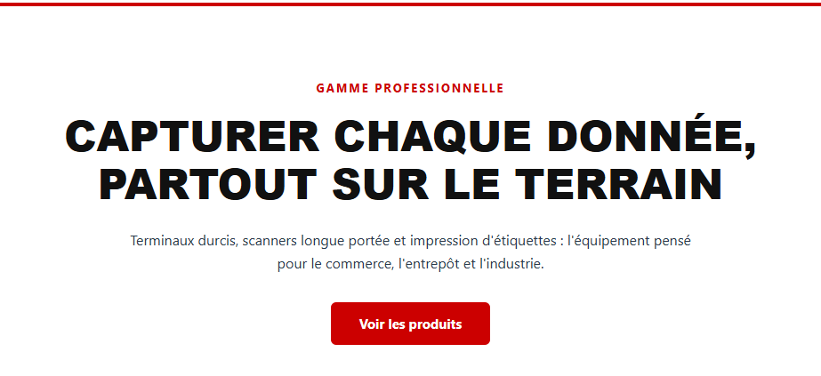 Nos équipements Honeywell ( Six références phares, du point de vente à l'entrepôt industriel. )